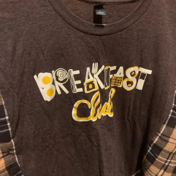 Breakfast Club flannel rework - Picture 2 of 2